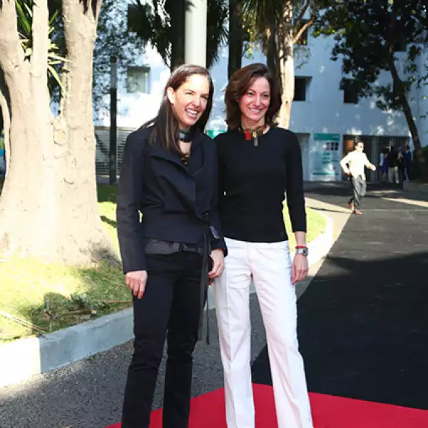 Bertha González y Sandra Chollet