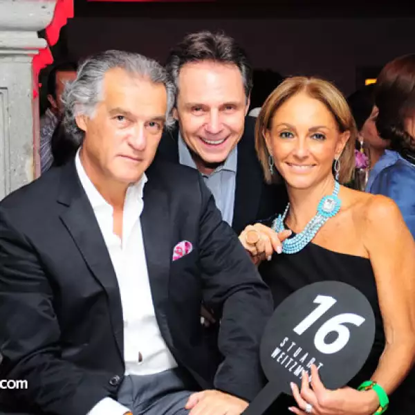 Ricardo Elías, Carlos Gudiño y Ceci Elías