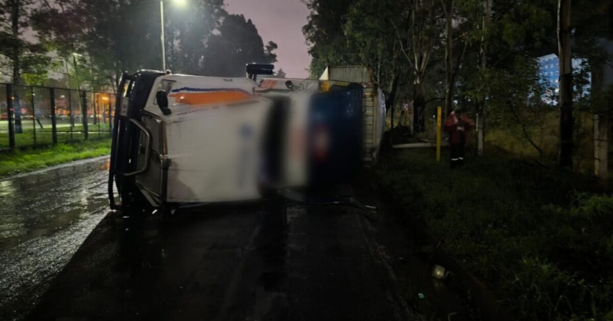 Accidente en la México-Puebla: la carretera está parcialmente cerrada