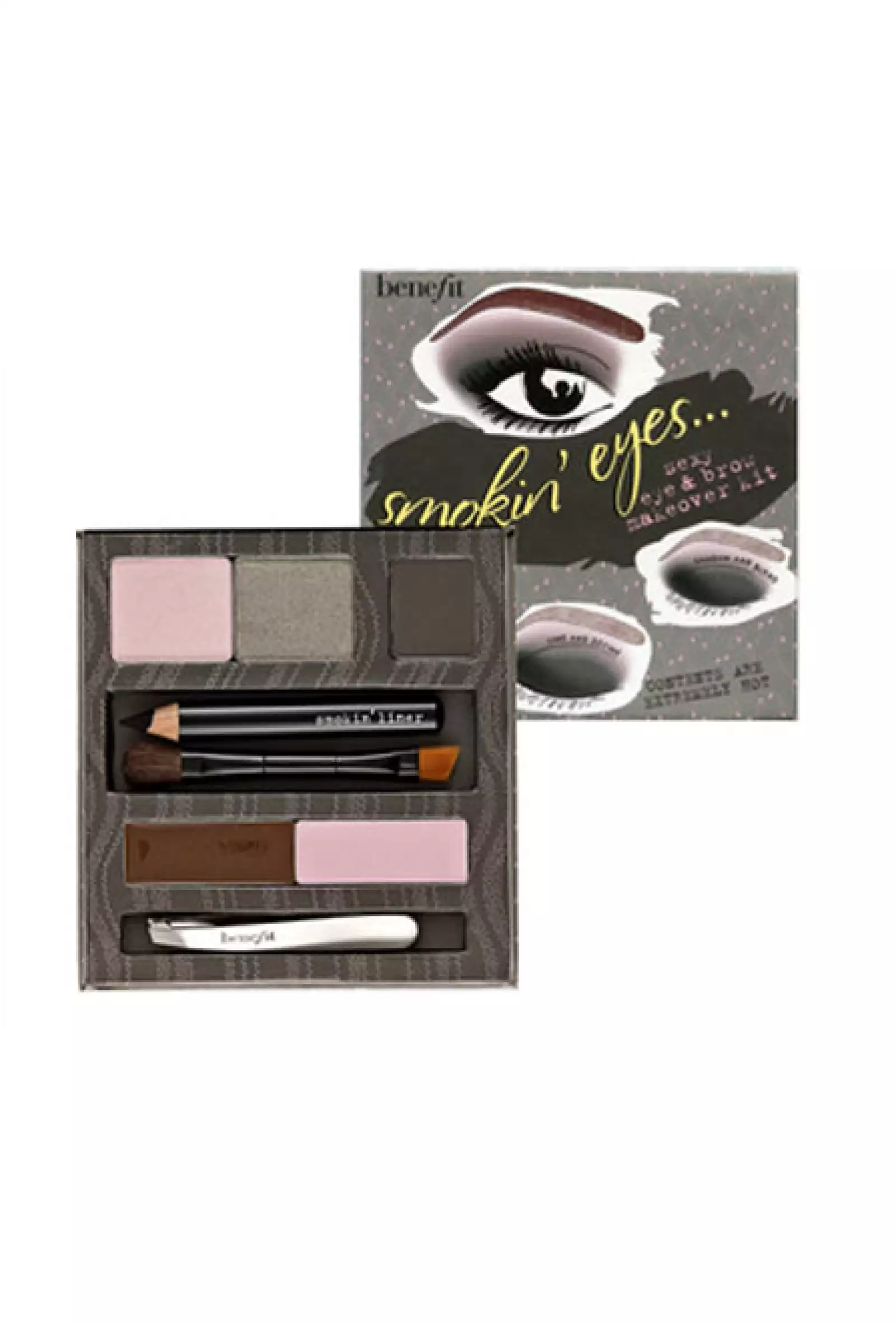 Para la temporada de fiestas, un kit para lograr unos perfectos`smokey eyes´.