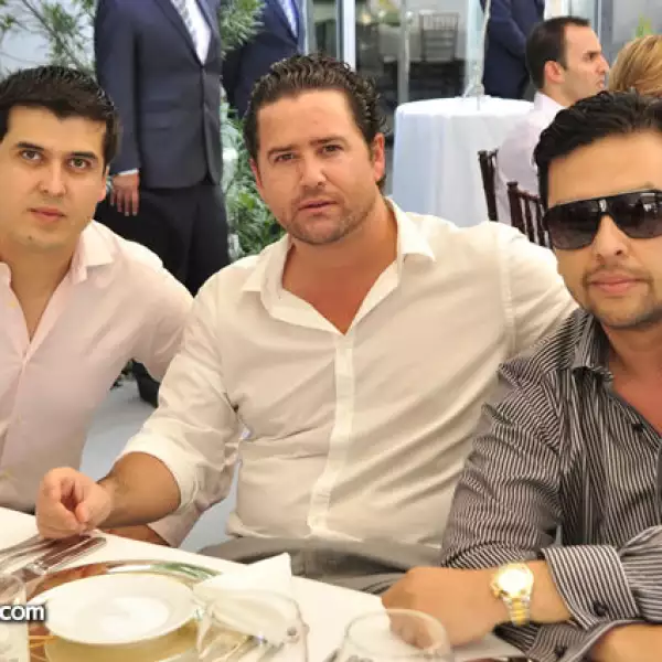 Benjamín Rascón,Jacobo Fernández y Jorge Puente