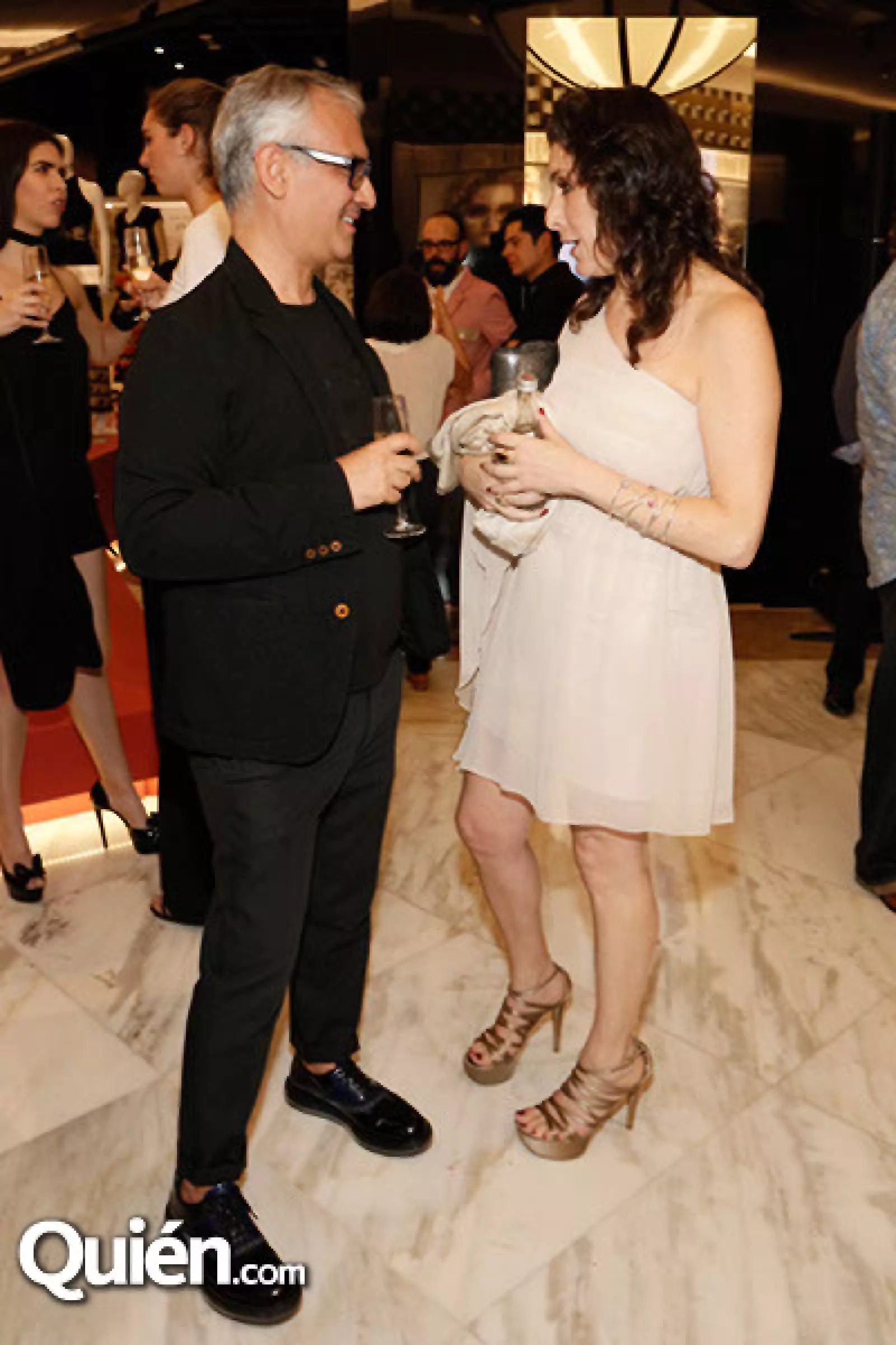 Marco Corral y Tanya Moss