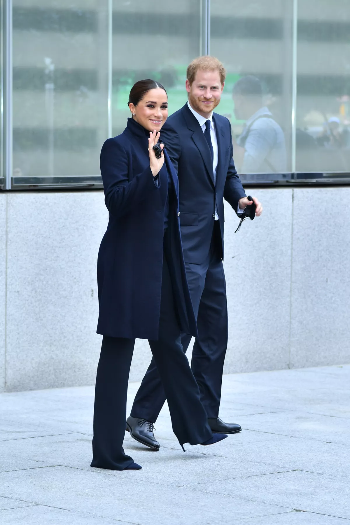 The Duke And Duchess Of Sussex Visit One World Observatory With NYC Mayor Bill De Blasio