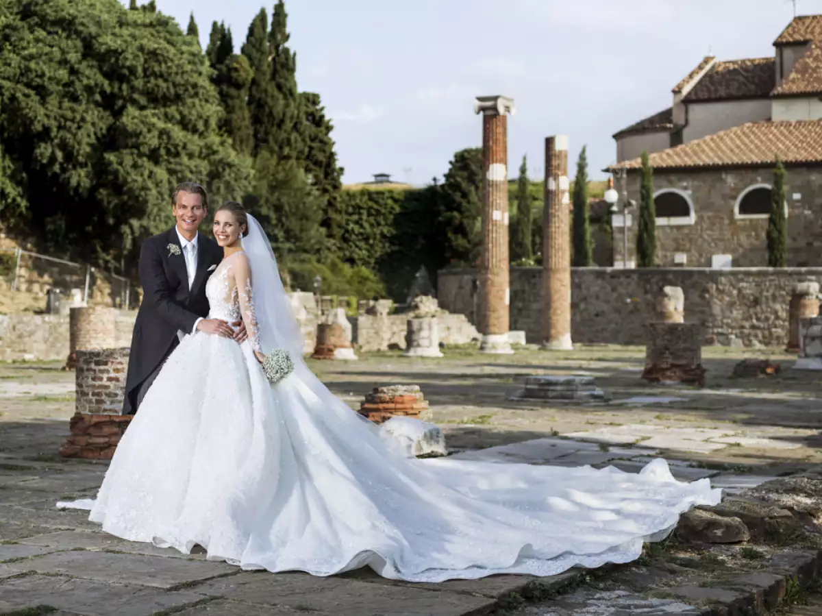 victoria swarovski y Werner Muerz