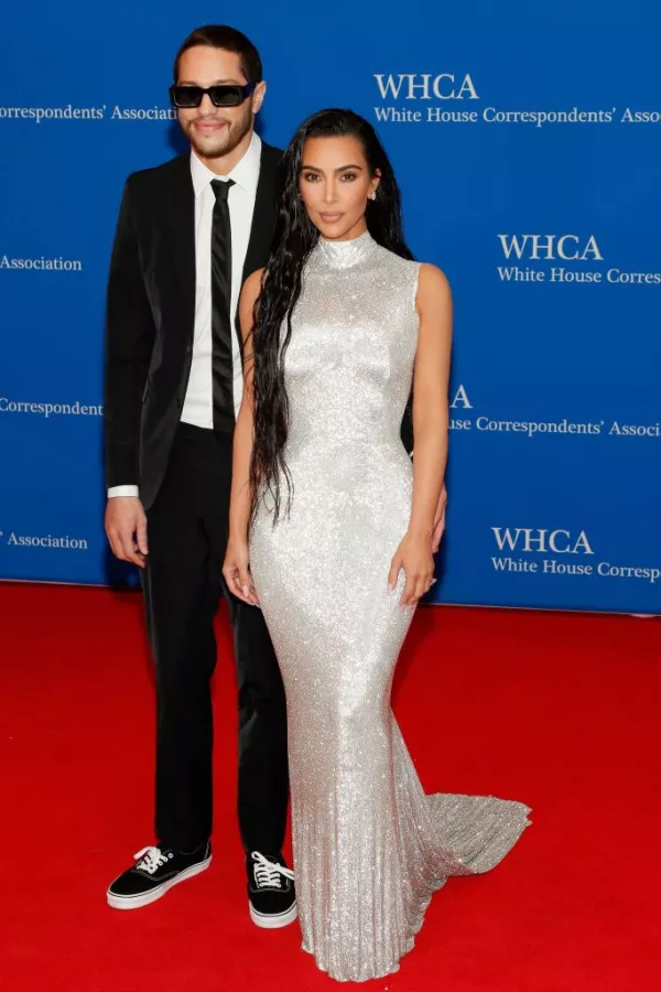 Pete Davidson y Kim Kardashian