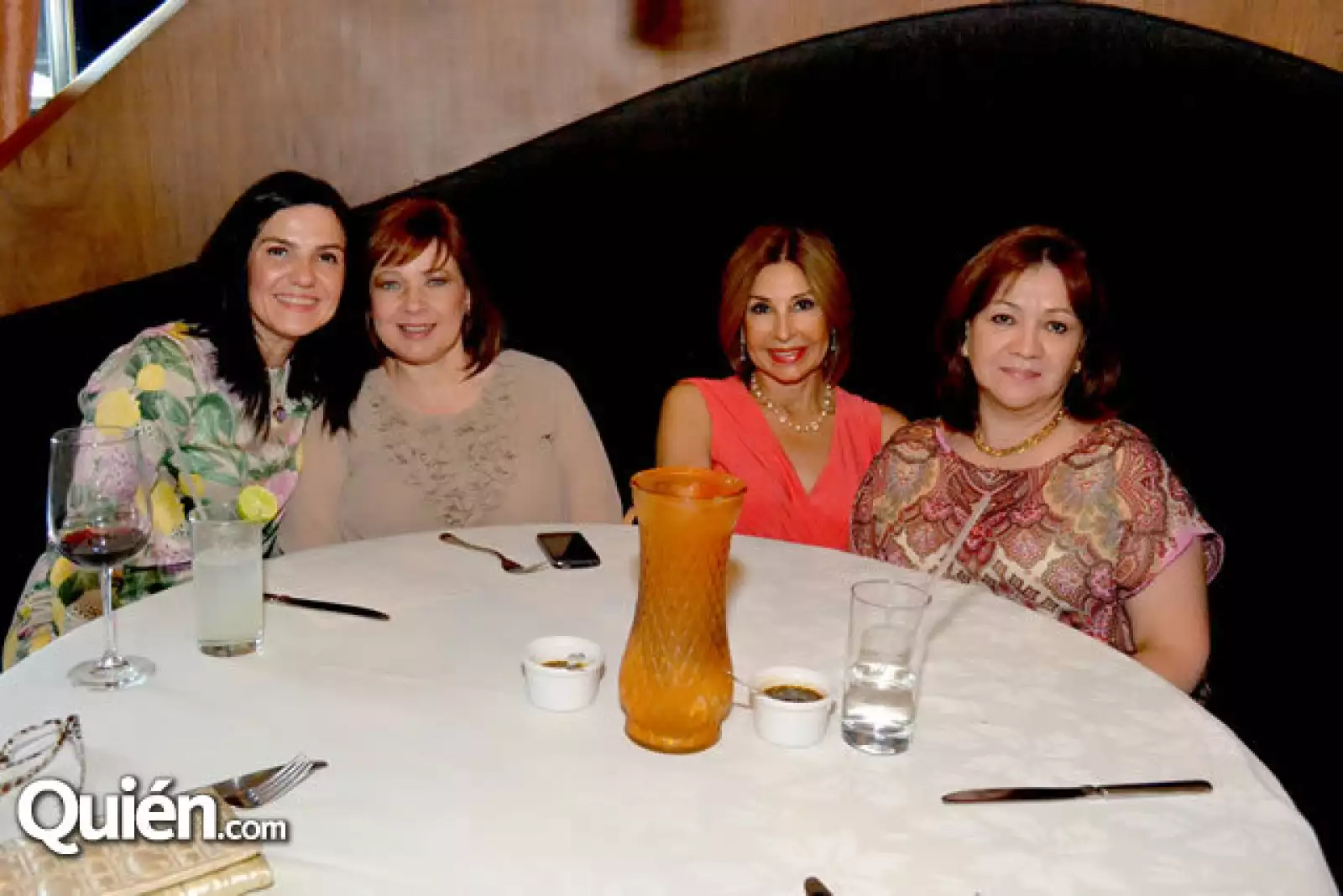 Carolina Bolio, Yolanda Cantú, Sandra Ruiz y Laura Sena