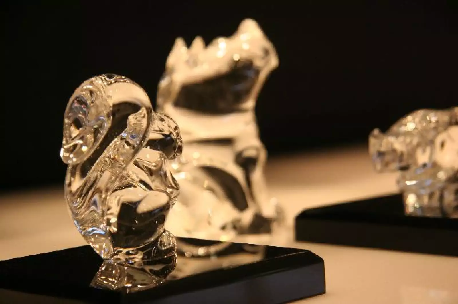 Presentación Steuben Glass.