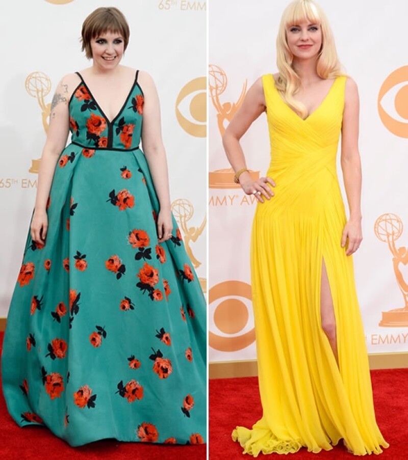 Lena Dunham y Anna Ferris