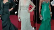 Los tonos claros como el blanco y el perla reinaron la noche del domingo, aunque el rojo y el azul no quedaron atrás. Demos un vistazo al `arcoiris´ que fue la alfombra roja del Oscar.