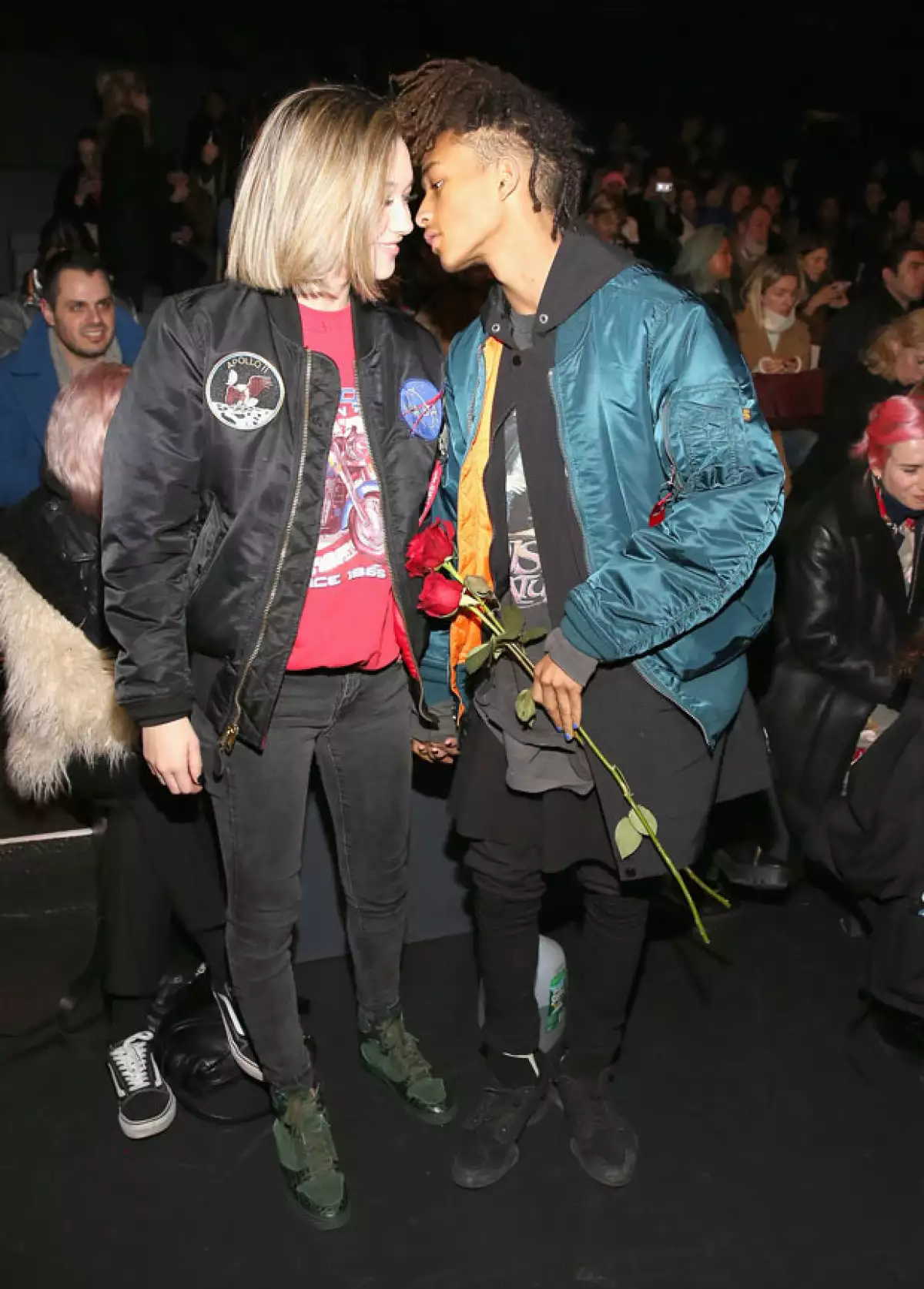 Así celebraron Jaden y Sarah San Valentín en Nueva York.