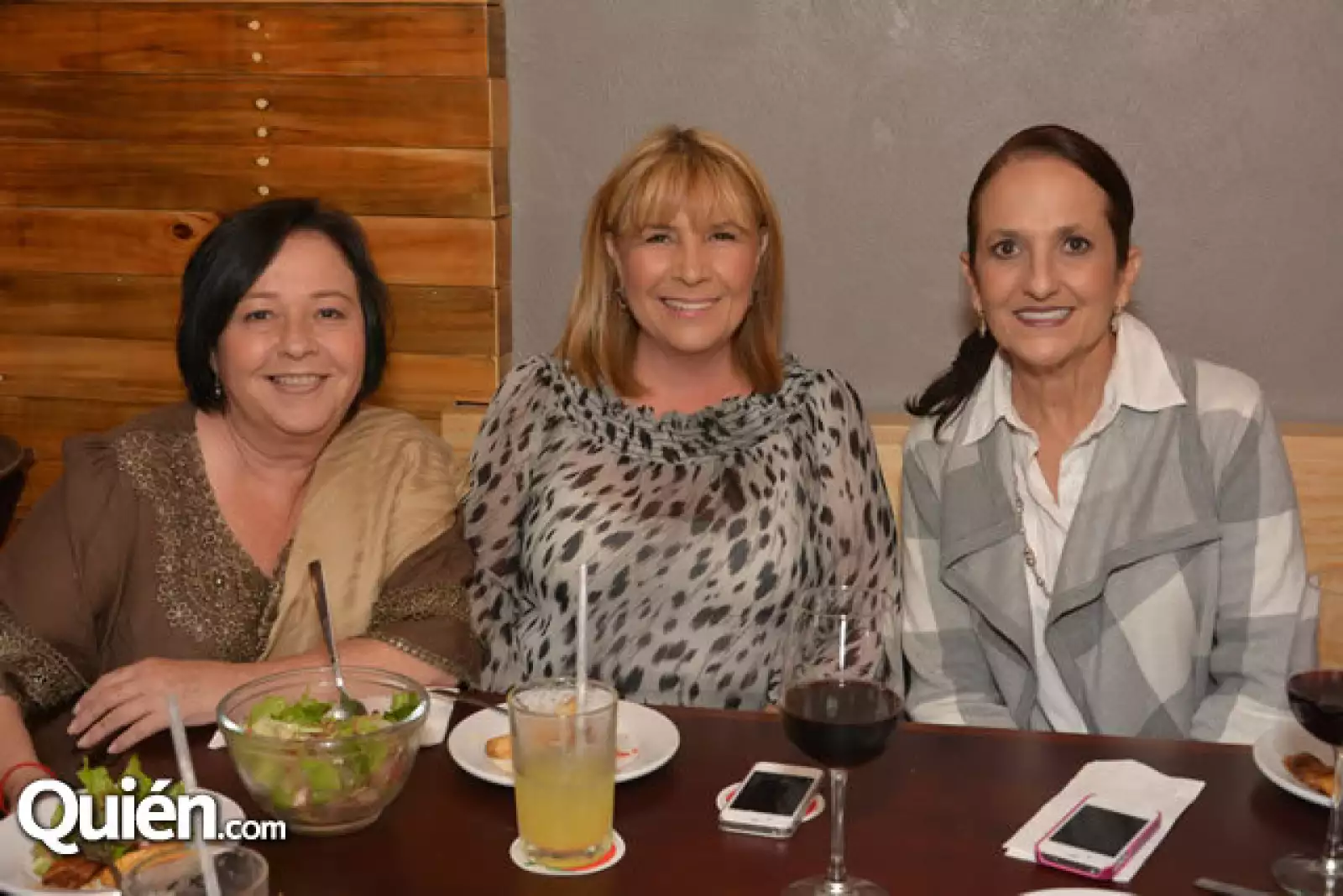 Malú Serrano, Elena Montes y Gabriela Gómez