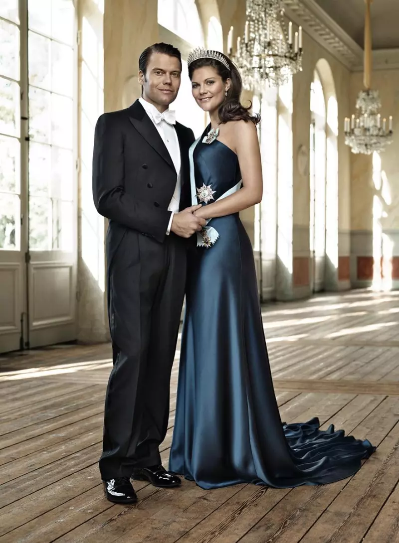 Daniel y Victoria de Suecia