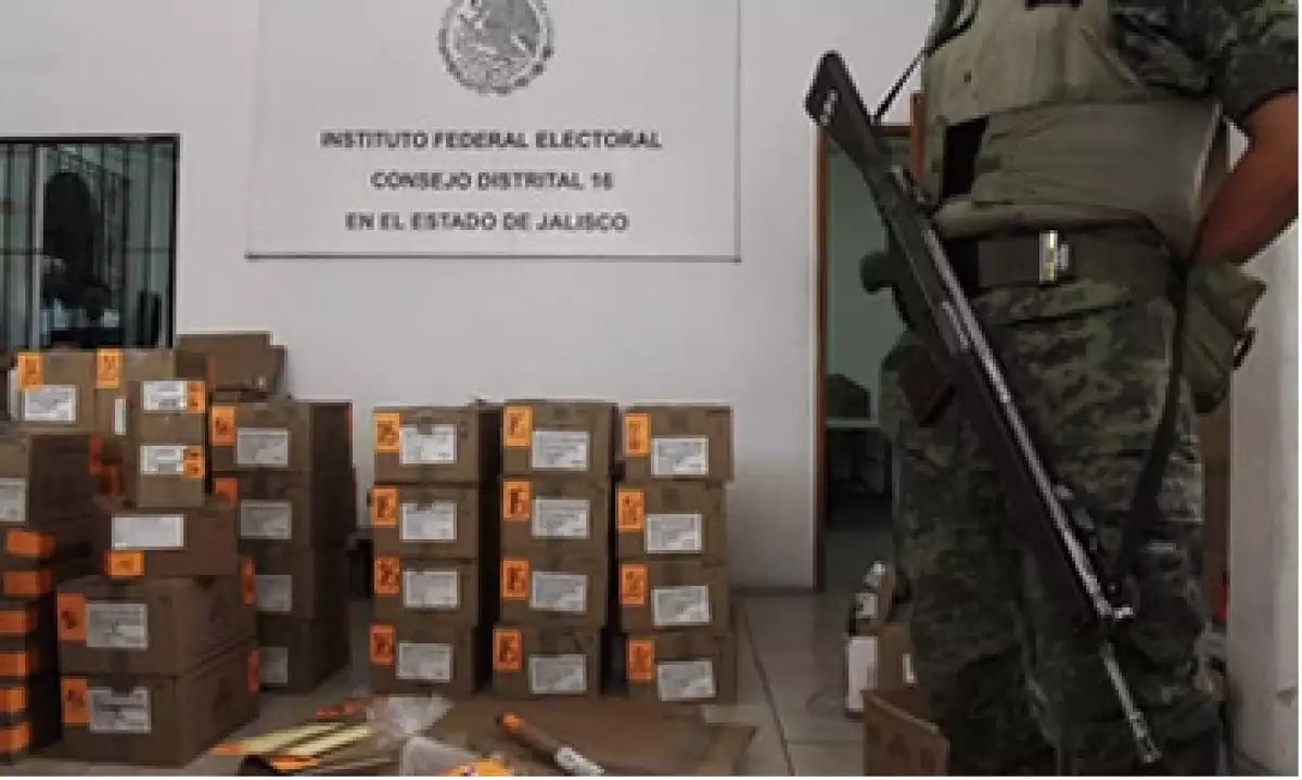En caso de altercados, el presidente de casilla tiene la facultad de pedir el apoyo de la fuerza pública. (Foto: Cortesía CNNMexico)