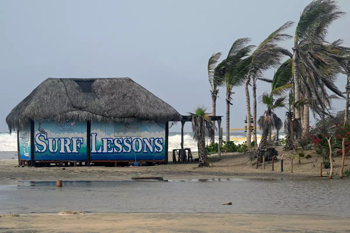 Hilary en Baja California