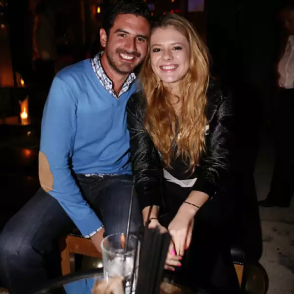 Javier Castro y Nicole Gebler