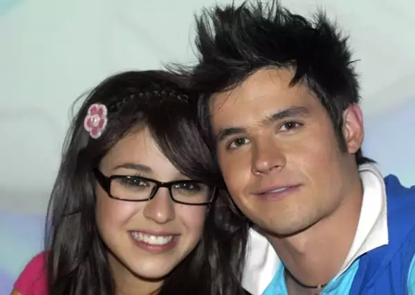 En `Atrévete a Soñar´trabajó de la mano de Eleazar Gómez, persona muy importante en su vida.