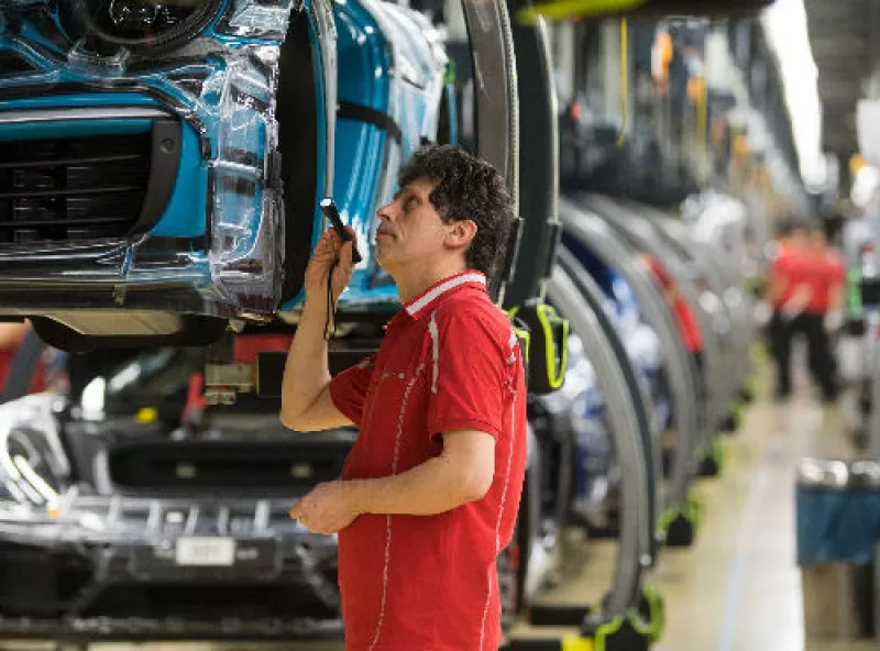 Porsche ensamblaje de autos