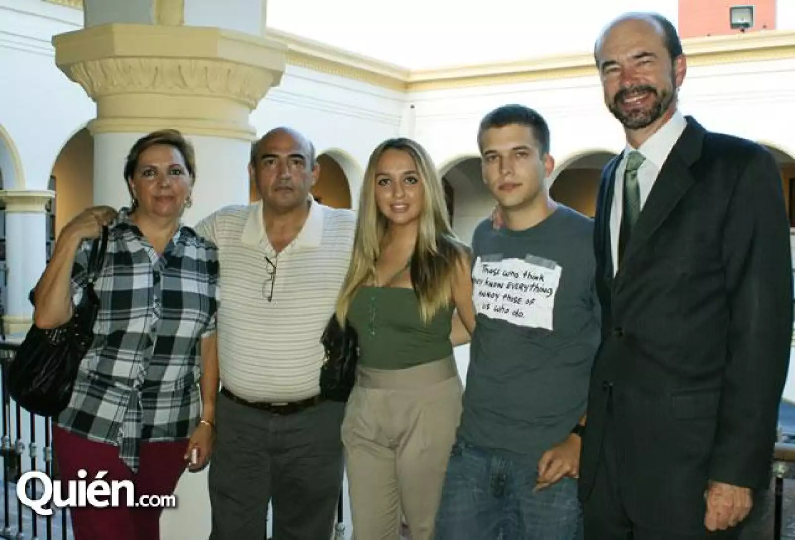 Alicia de Villarreal,Luis Eduardo Villarreal,Yancy Villarreal,Ernesto Gonza%u0301lez y Ernesto Gonza%u0301lez