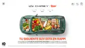 La china Chirey incursiona en alianza con Rappi en donde ofrecerá pruebas de manejo a través de la aplicación.