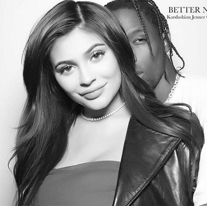Travis Scott y Kylie Jenner navidad