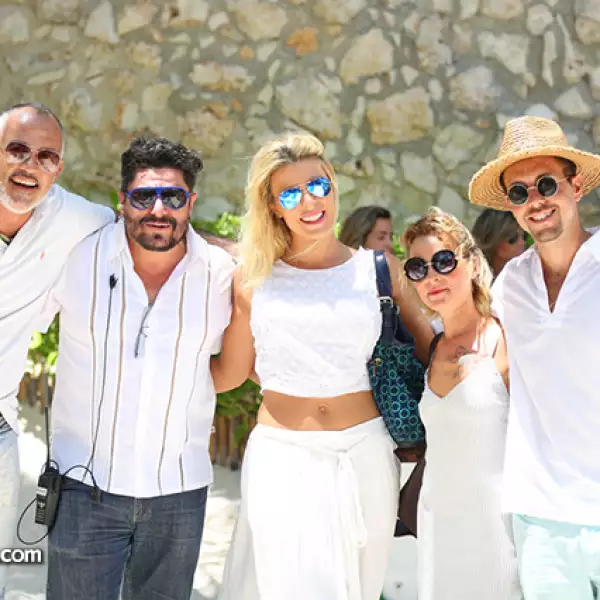 Patrick Olivier, Arturo Soto, Vanessa Petrovich, Laura Giardin y Alexandre Petrovich