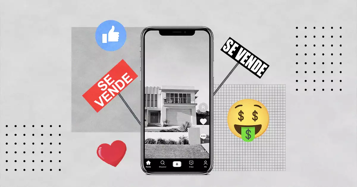 Se venden casas por Tiktok