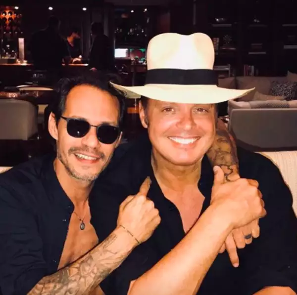 Marc Anthony y Luis Miguel