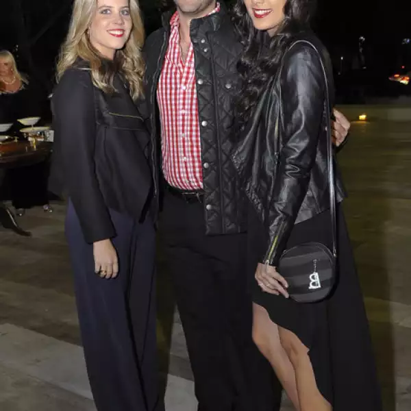 Paola de la Torre,Diego García y Natalia Suárez