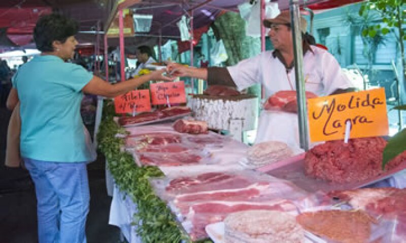 La carne de cerdo ha tenido un aumento de 16.66% en lo que va del año. (Foto: Cuartoscuro)