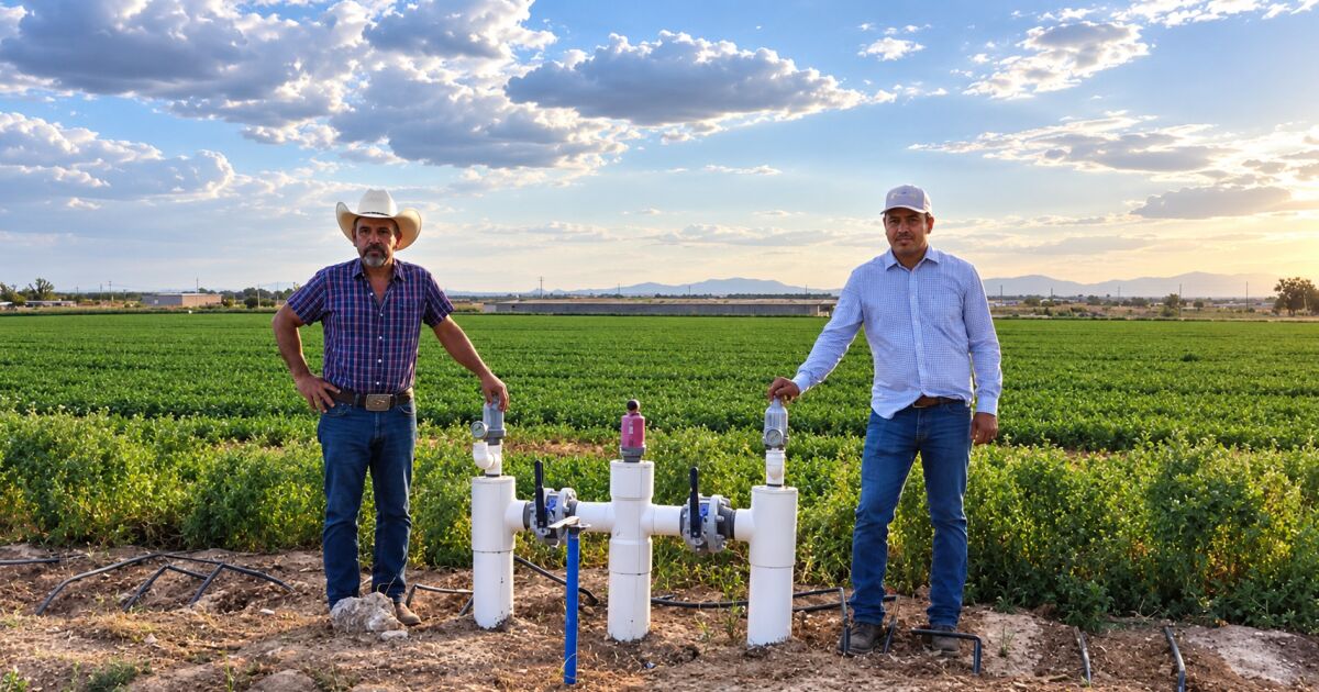 En el campo de Chihuahua, el riego no lo tapaba la sequía sino la arena