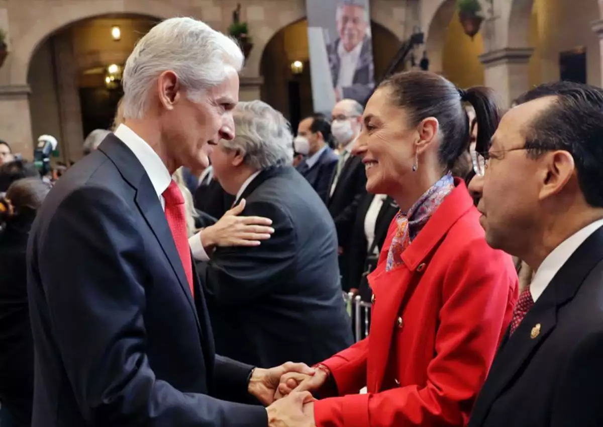 claudia sheinbaum alfredo del mazo