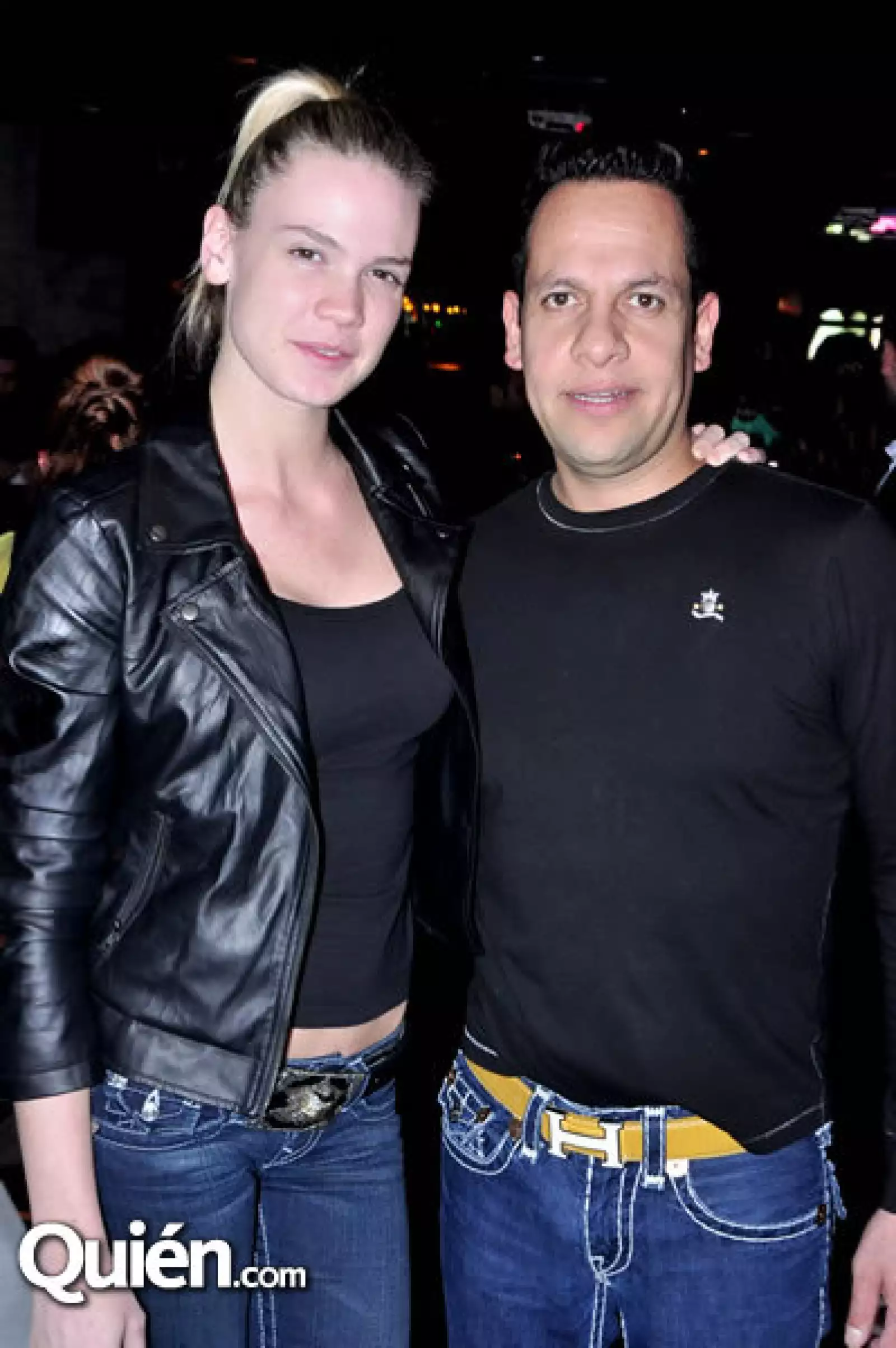 Courtney O´Connor y Sergio Hernández