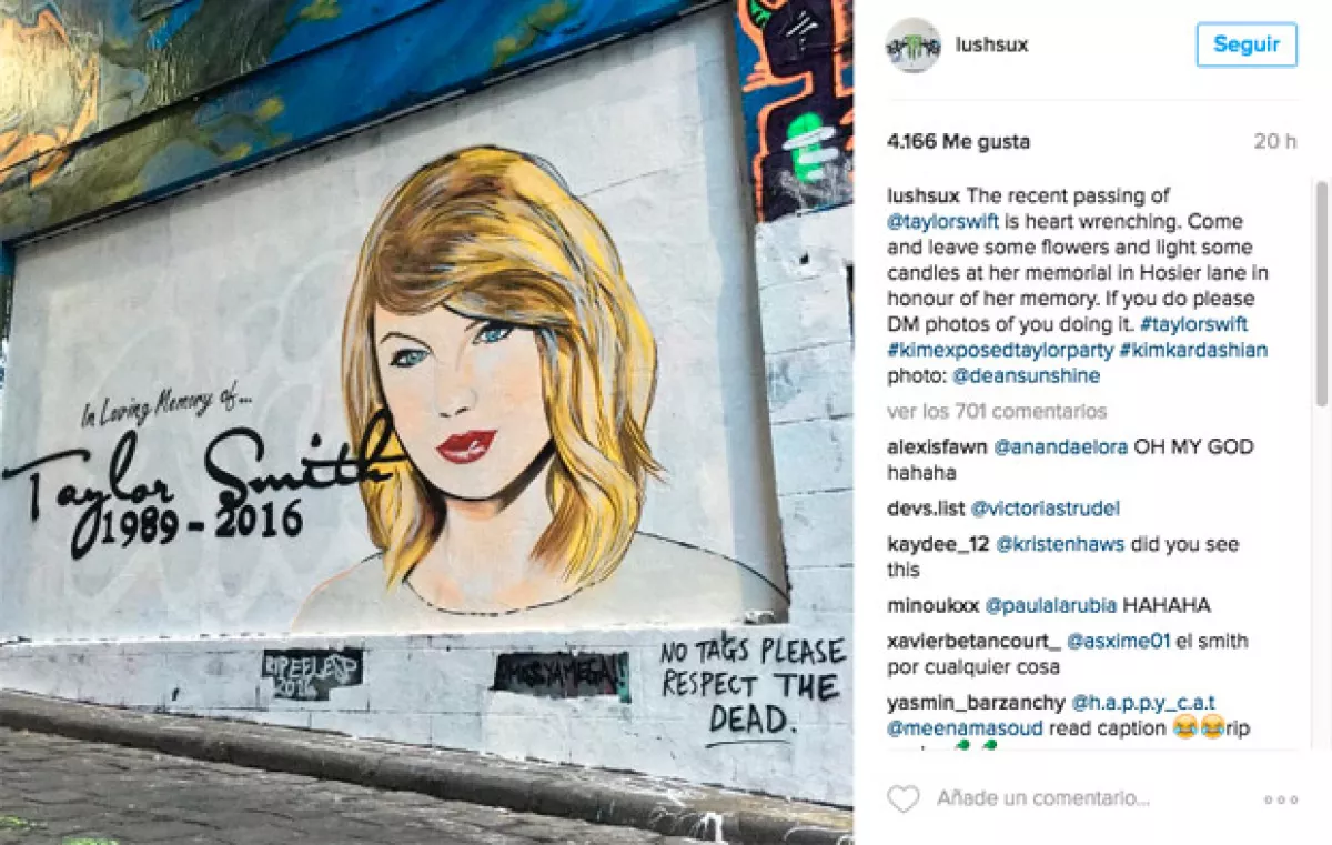 Este es el artista que se encargó de crear la pintura en una calle de Melbourne, Australia.