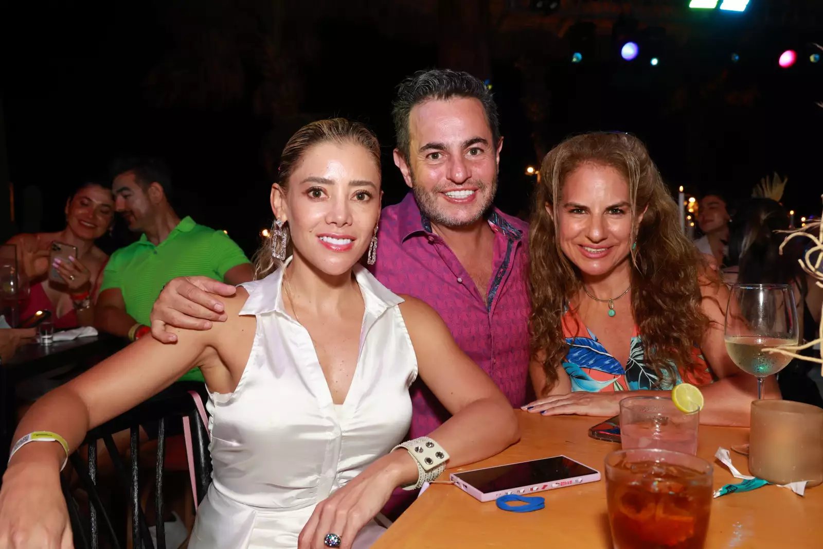 Marce García , Walter e Ilse Arias 