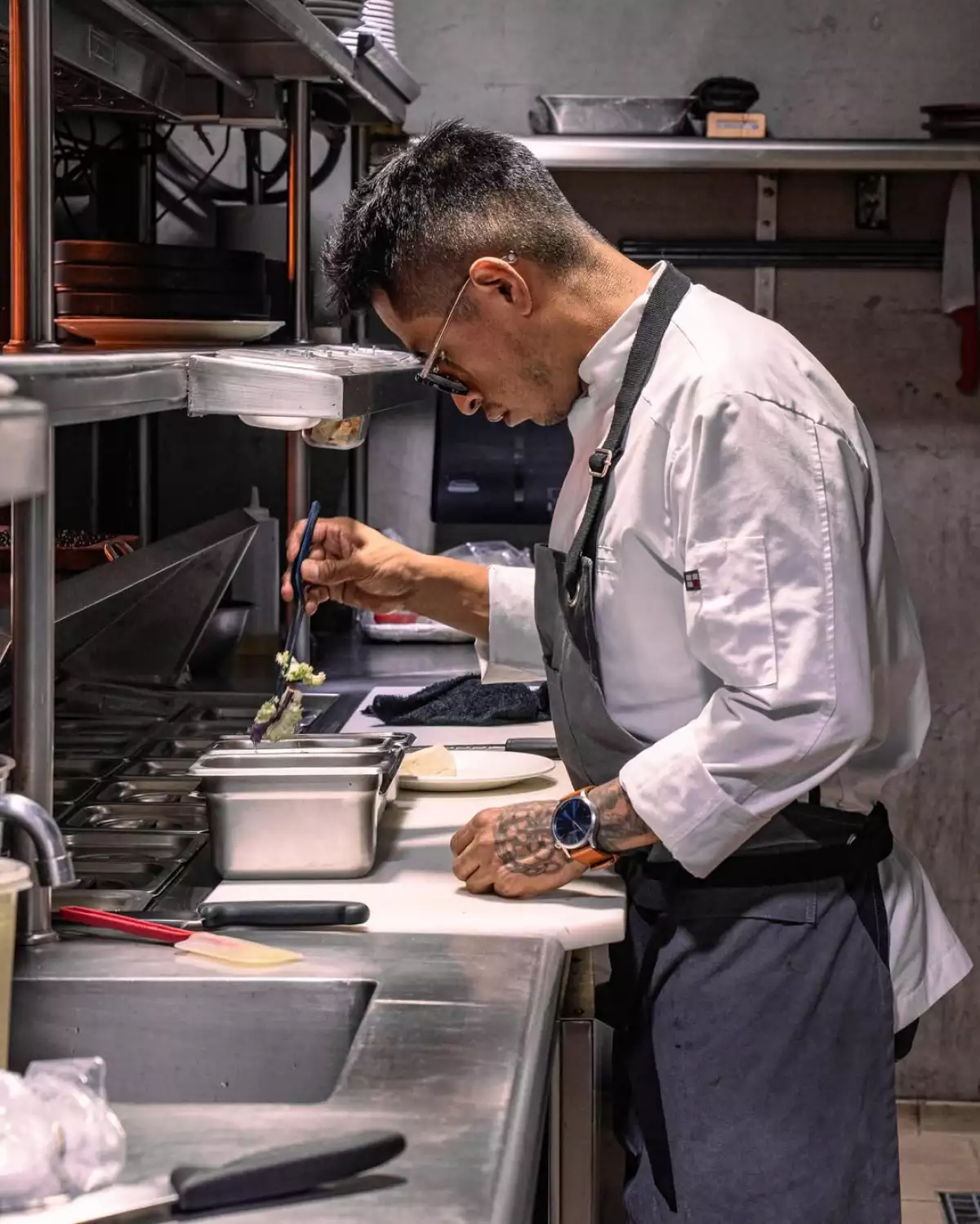 El chef vive con la filosofía de que "las cosas no se forman de la noche a la mañana".