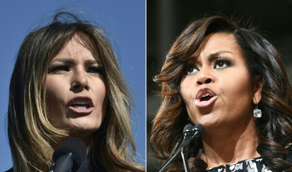 Melania Trump, Michelle Obama