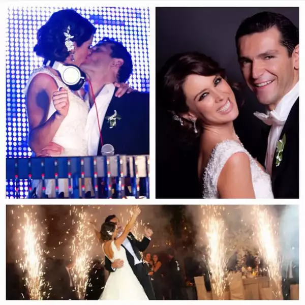 Hace un año, para su 3er aniversario, Jacky compartió una instantánea en la que celebraba su amor con Martín.