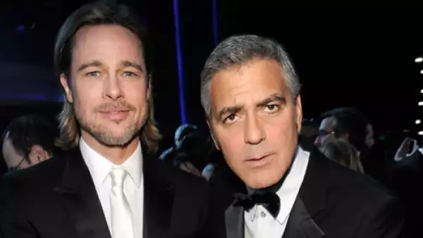 Brad Pitt y George Clooney son tan amigos que Clooney le ha prestado su villa en Italia.