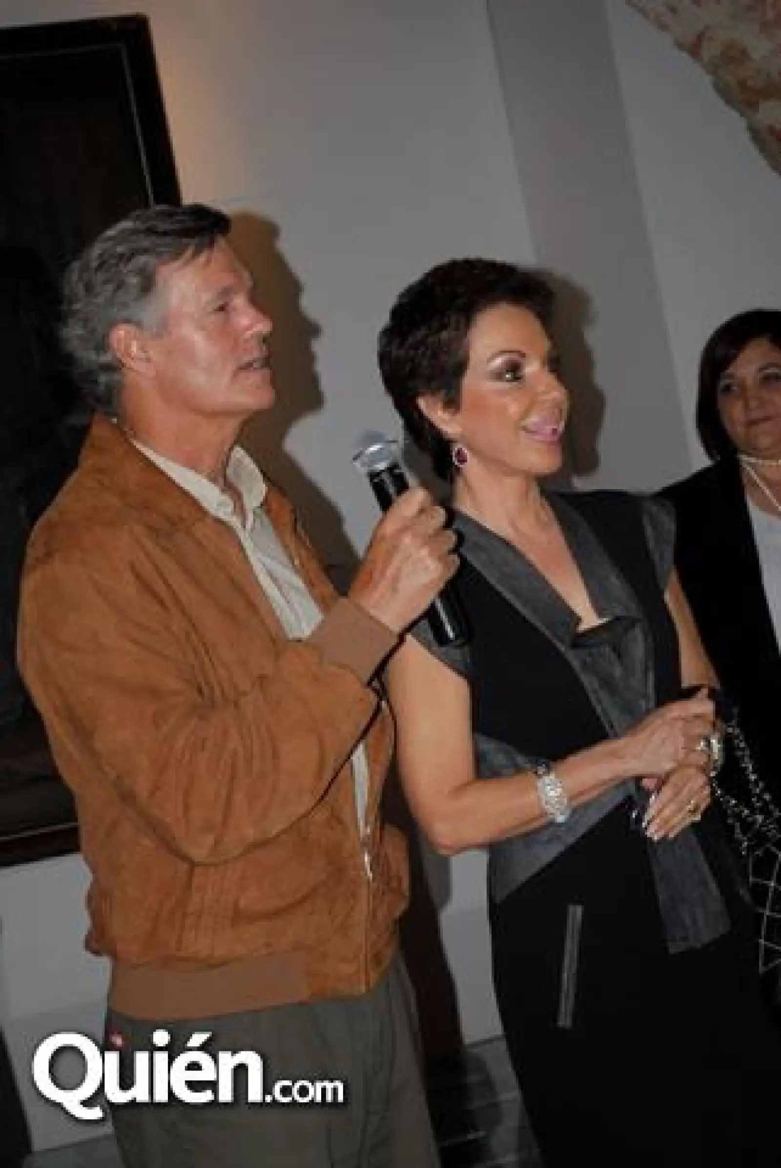 Steve Hilton y Martha Sahagún
