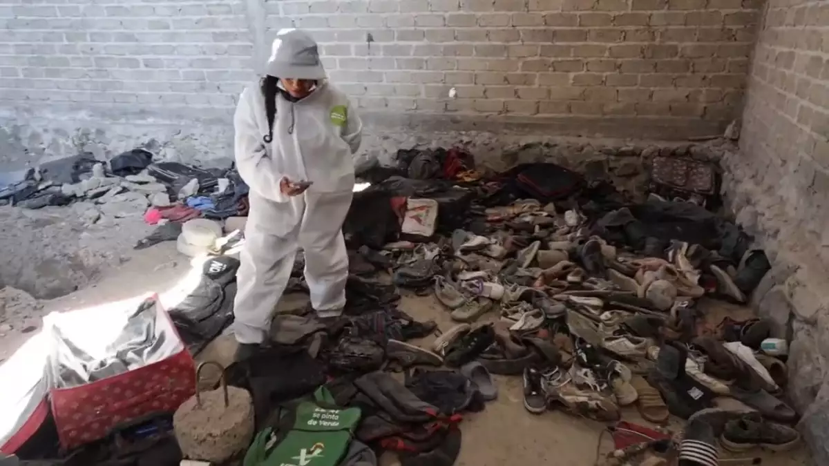 Colectivo de buscadores halla restos de lo que se calcula son 200 personas asesinadas en Izaguirre Rancho, Jalisco.