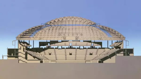 Render del Palacio de Sant Jordi, Barcelona 92