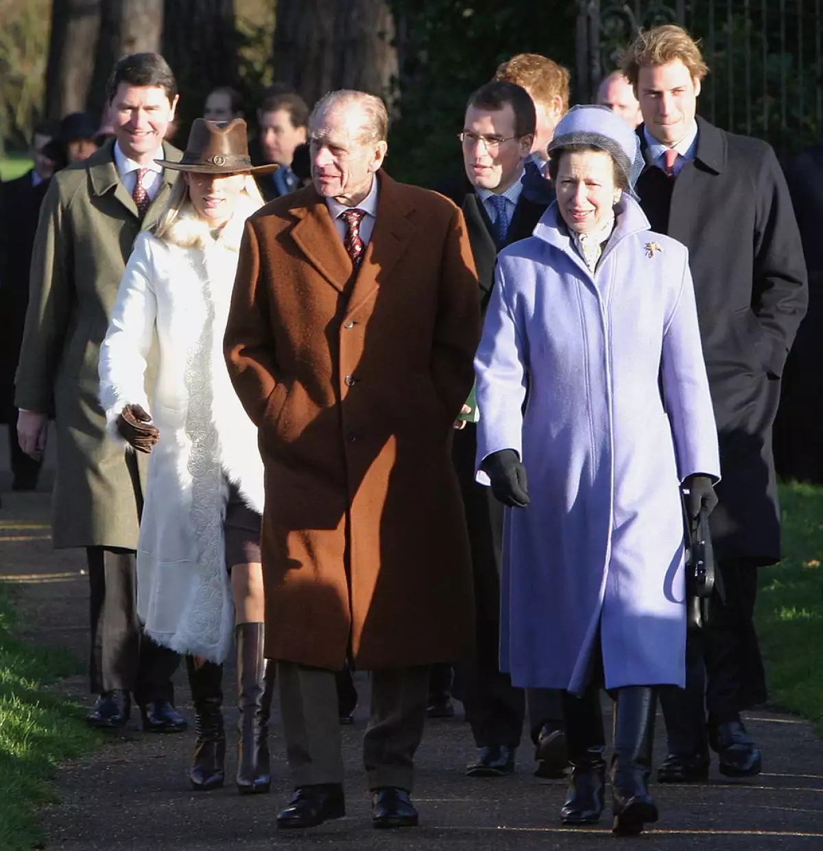 GBR: Royal Family Attend Christmas Day Service At Sandringham