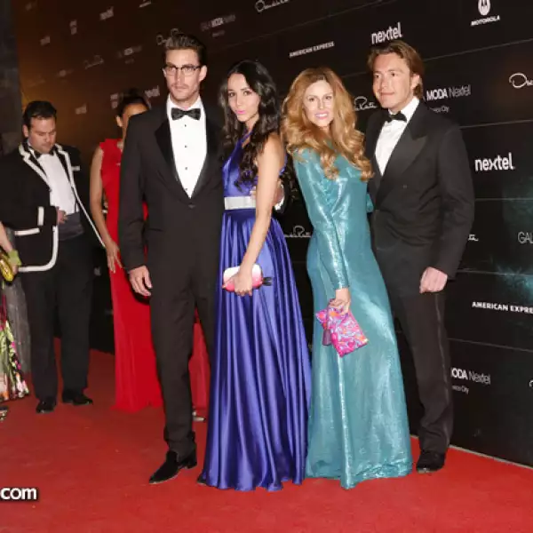 Francisco Bernot, Chantal Torres, Michelle Torres y Mateo Gorina