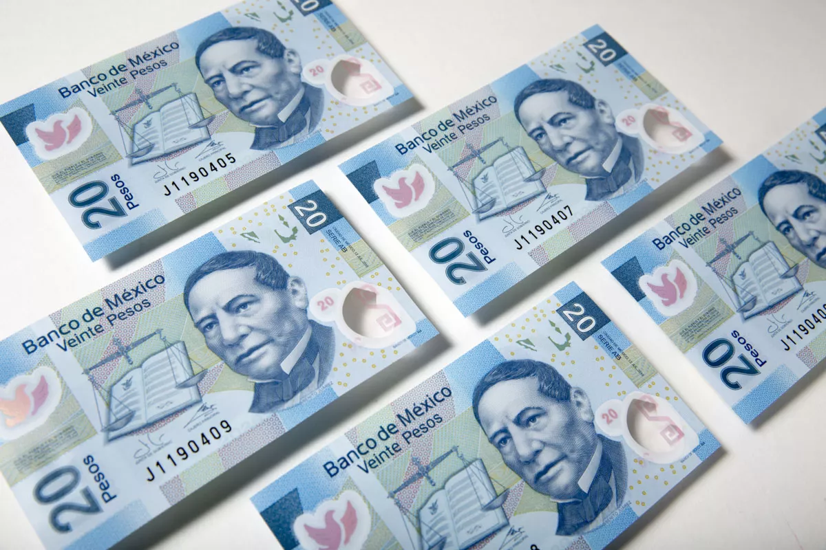 Billetes Pesos Mexicanos