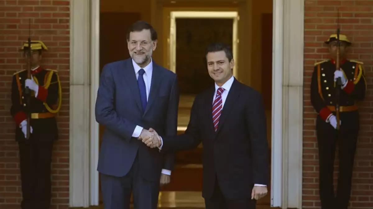 Enrique Peña Nieto se reúne con Mariano Rajoy