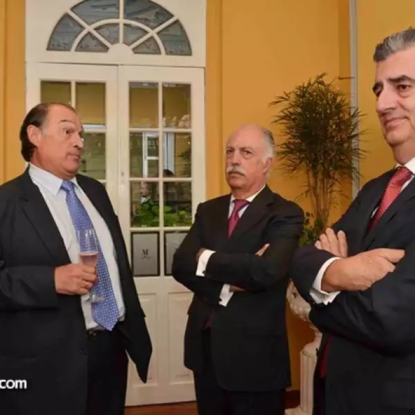 Jose María Basagoiti, José Luis Rincón y Guillermo Barroso.