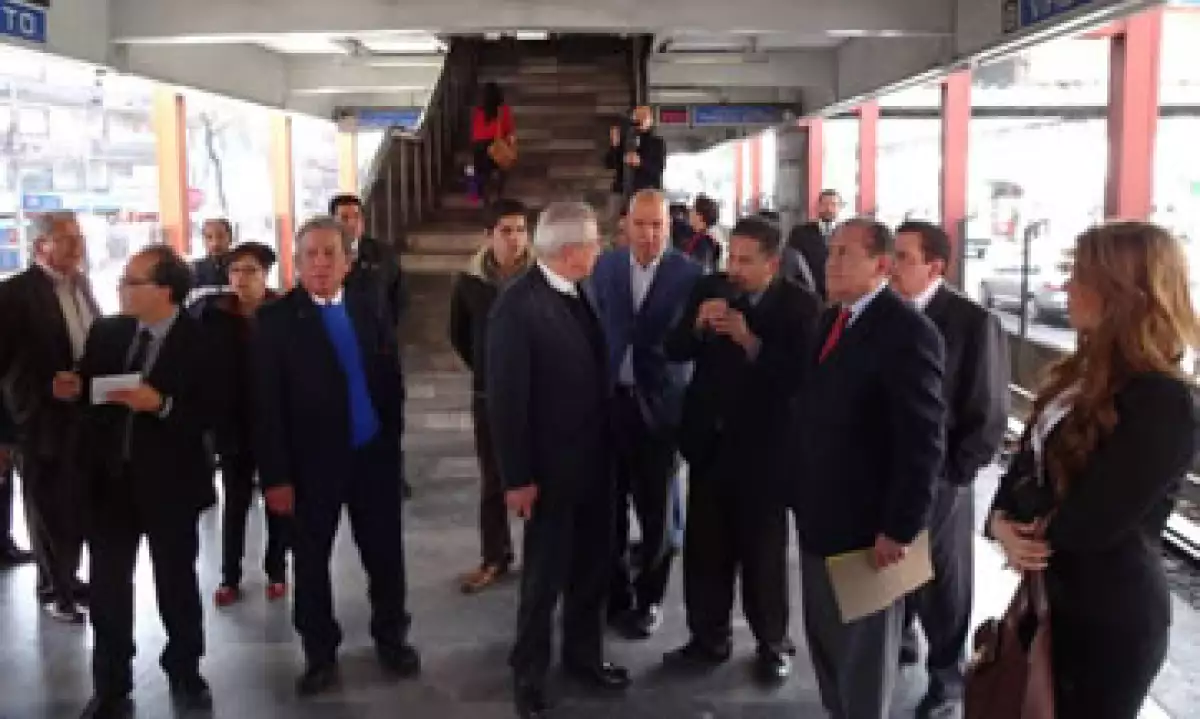 El Metro entregó la rehabilitación de las escaleras del tramo General Anaya-San Antonio Abad. (Foto: STCM/Cortesía)