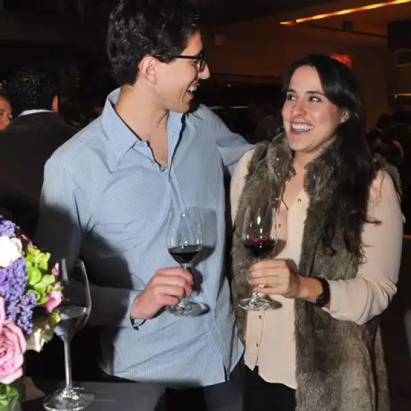 Regina Zirión y Fernando Flores.