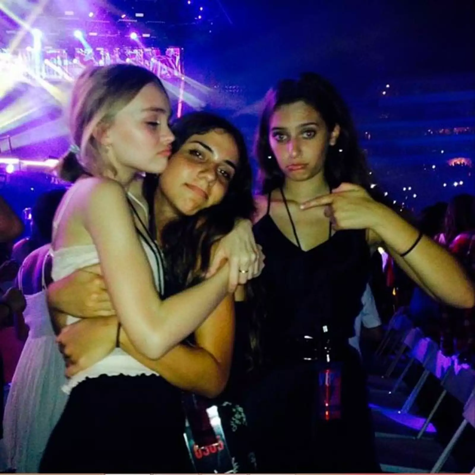 Con tan solo 15 años, parece que a la teenager ya la invitan a los mejores eventos.