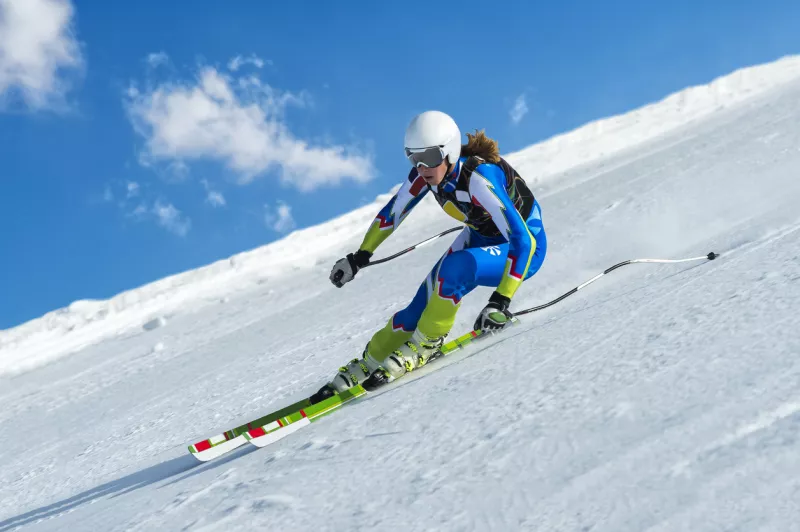 esquí alpino - campeón olímpico